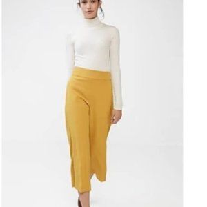 PETITE HIGH WAISTED CREPE CROPPED CULOTTES EXPRESS